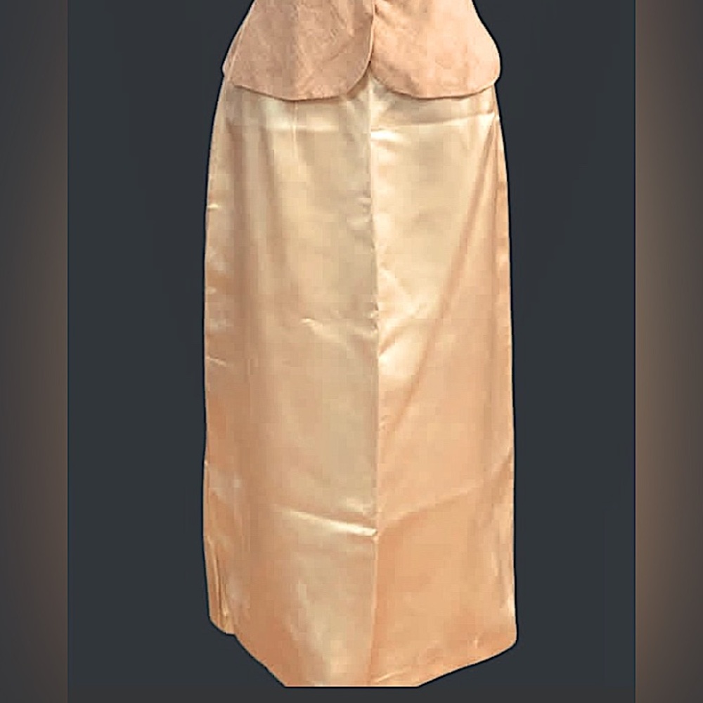 *Vintage BIBA- authentic early 1970’s, Barbara Hulanicki designed, satin skirt